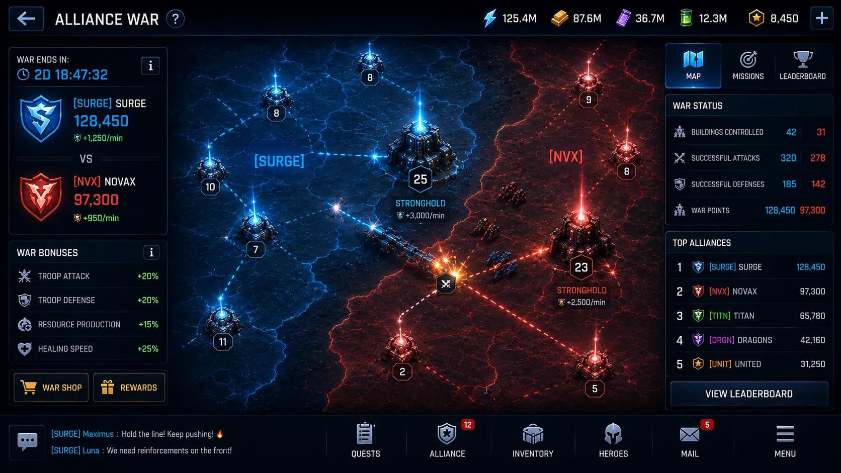 Alliance war