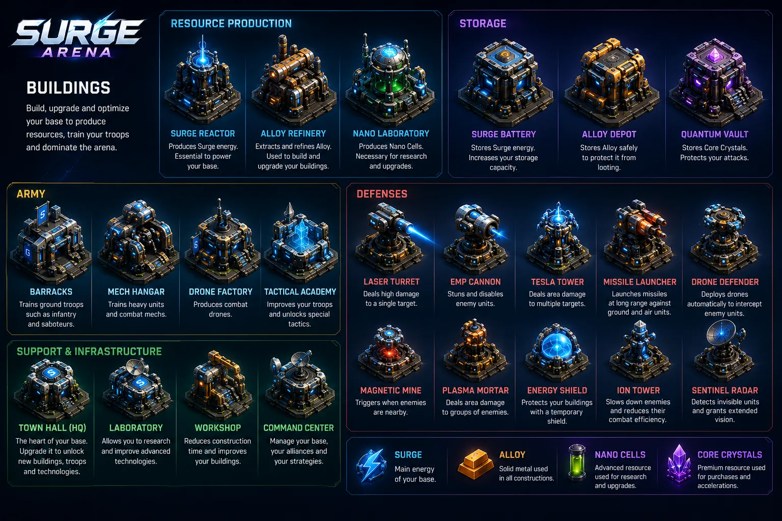 Buildings overview
